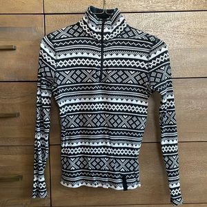 L-RL 3/4 Zip Base Layer